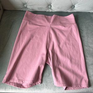 Madewell Smoky Lilac High-Rise Bike Shorts